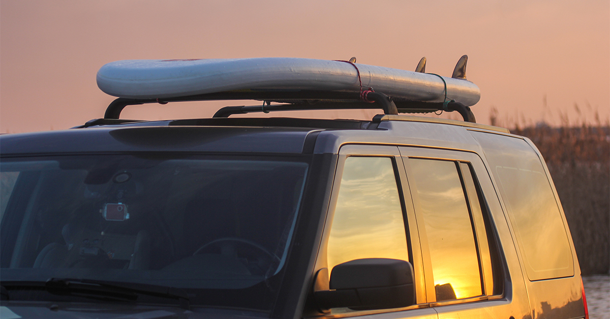 How To Strap A Paddle Board To A Roof Rack The Right Way