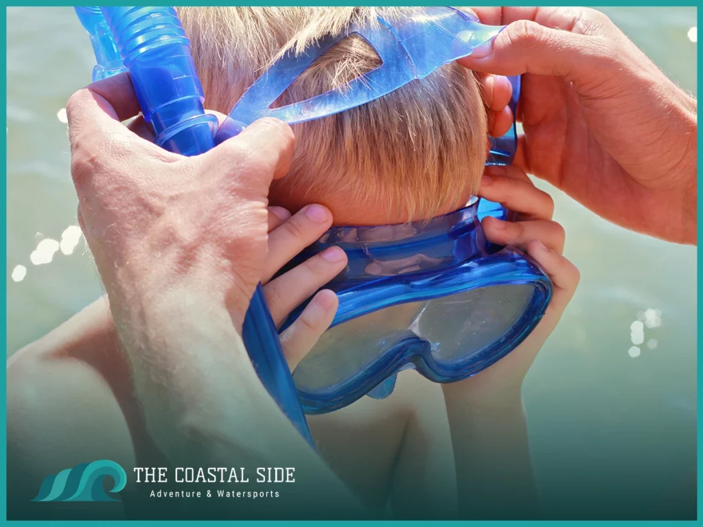 How to measure for a snorkel mask measuring correctly