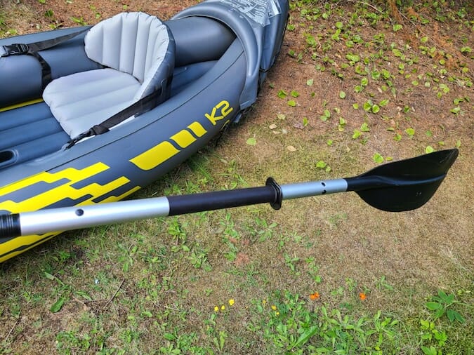 K2 inflatable kayak paddle