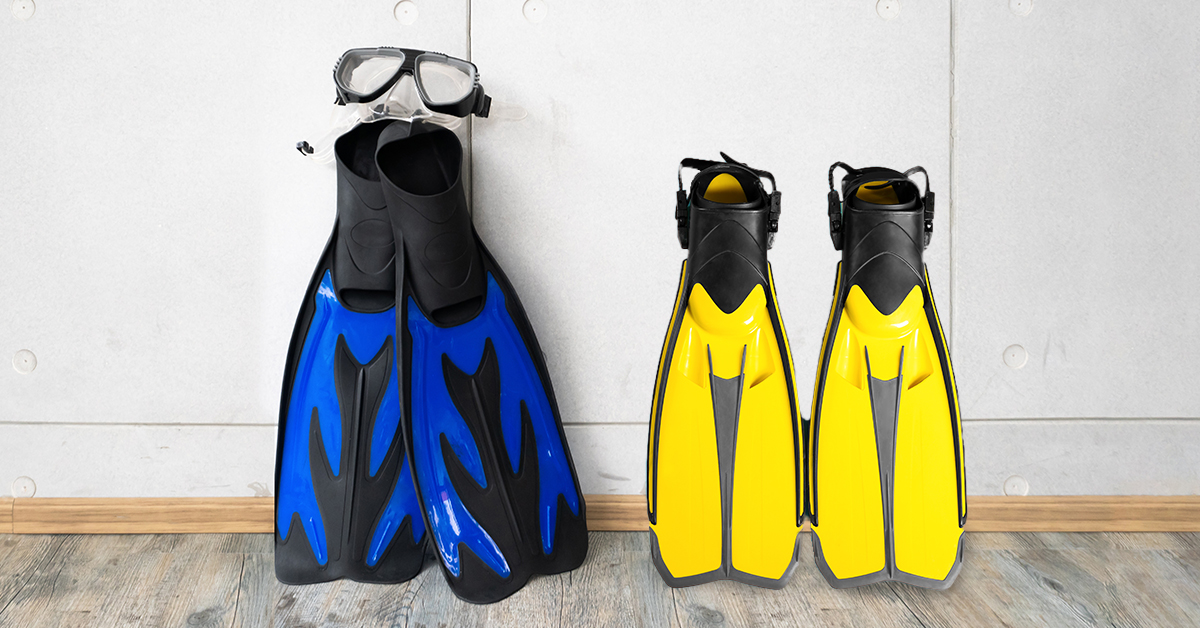 Scuba Fins Vs. Snorkeling Fins What’s The Difference?