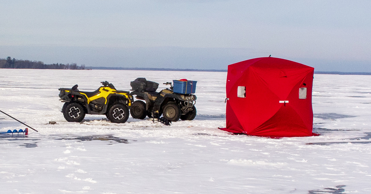 Get Equipped For The Ultimate Ice Fishing ATV Setup