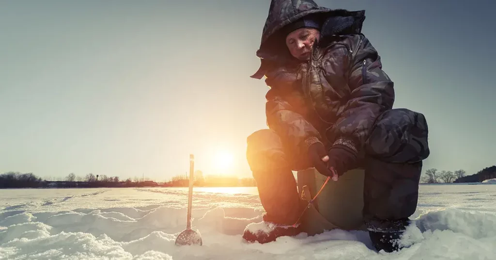 an angler wonders how cold is too cold for ice fishing