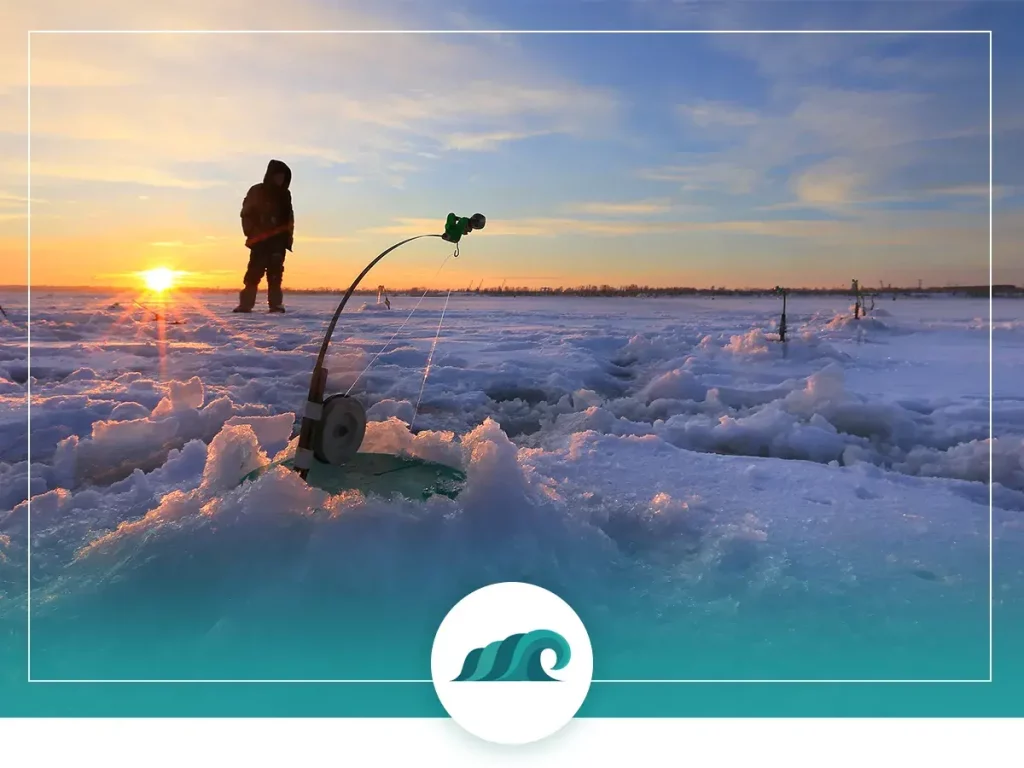 What is the best time of day for ice fishing