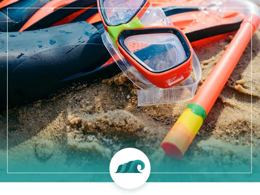 How to clean snorkel gear with mildew: 3 solutions