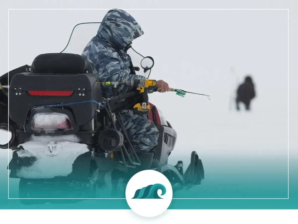 How to get started with your snowmobile ice fishing setup