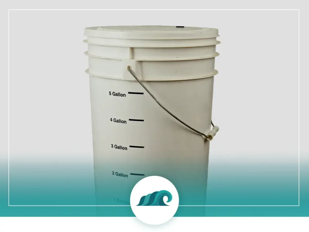 There are different types of an ice fishing slush bucket