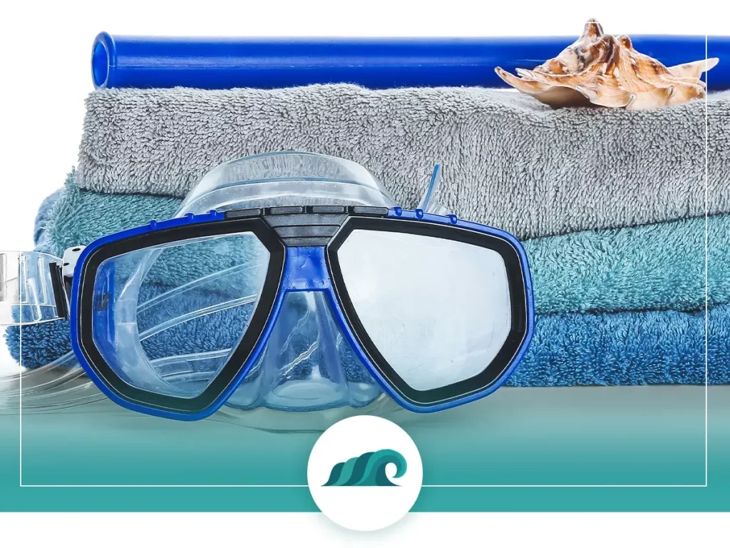 3 tips to on how to clean snorkel gear with mildew
